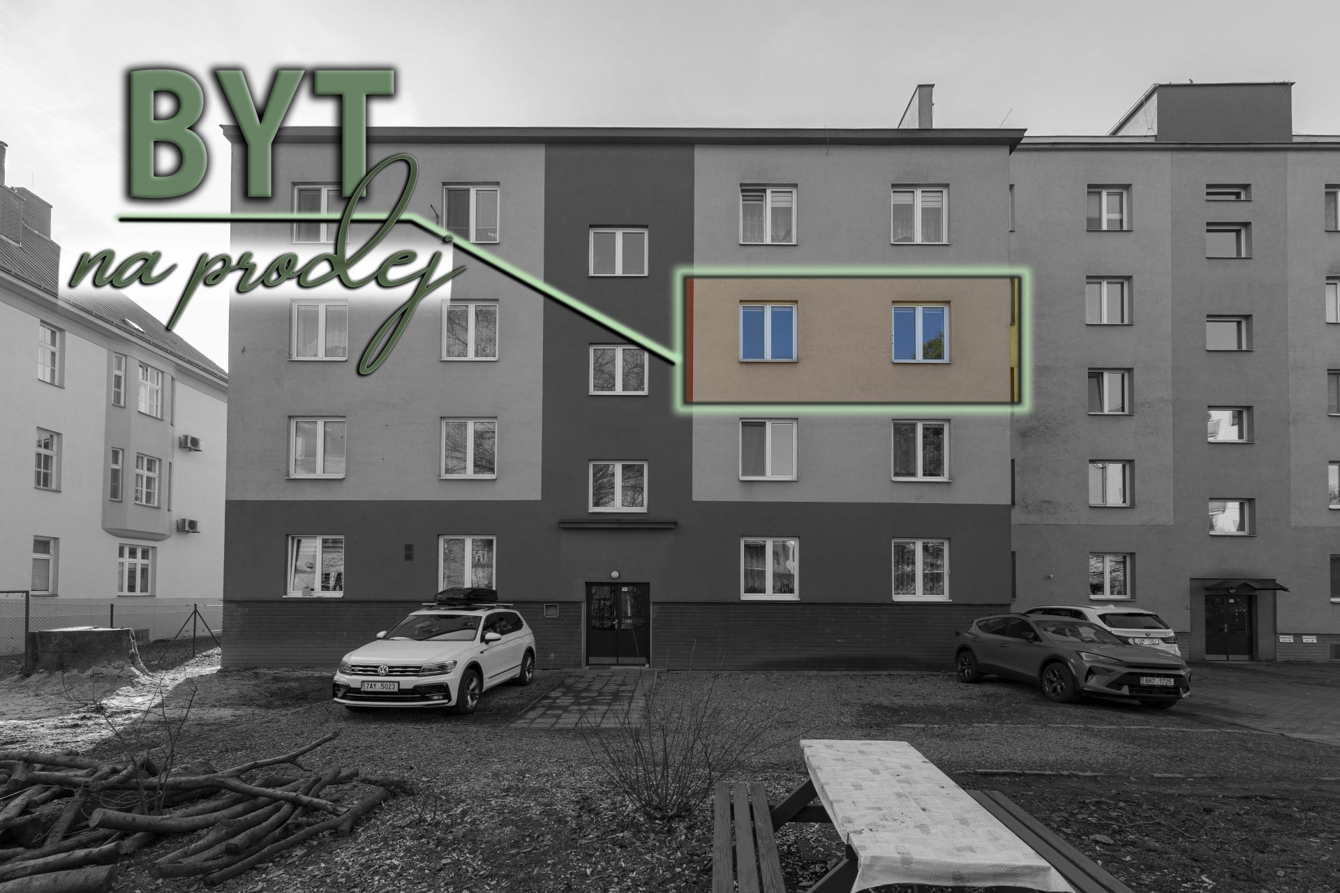 Prodej bytové jednotky 2+1 (51 m2)  ul. Sokolská, Moravská Ostrava